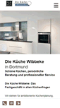 Mobile Screenshot of kuechen-wibbeke.de